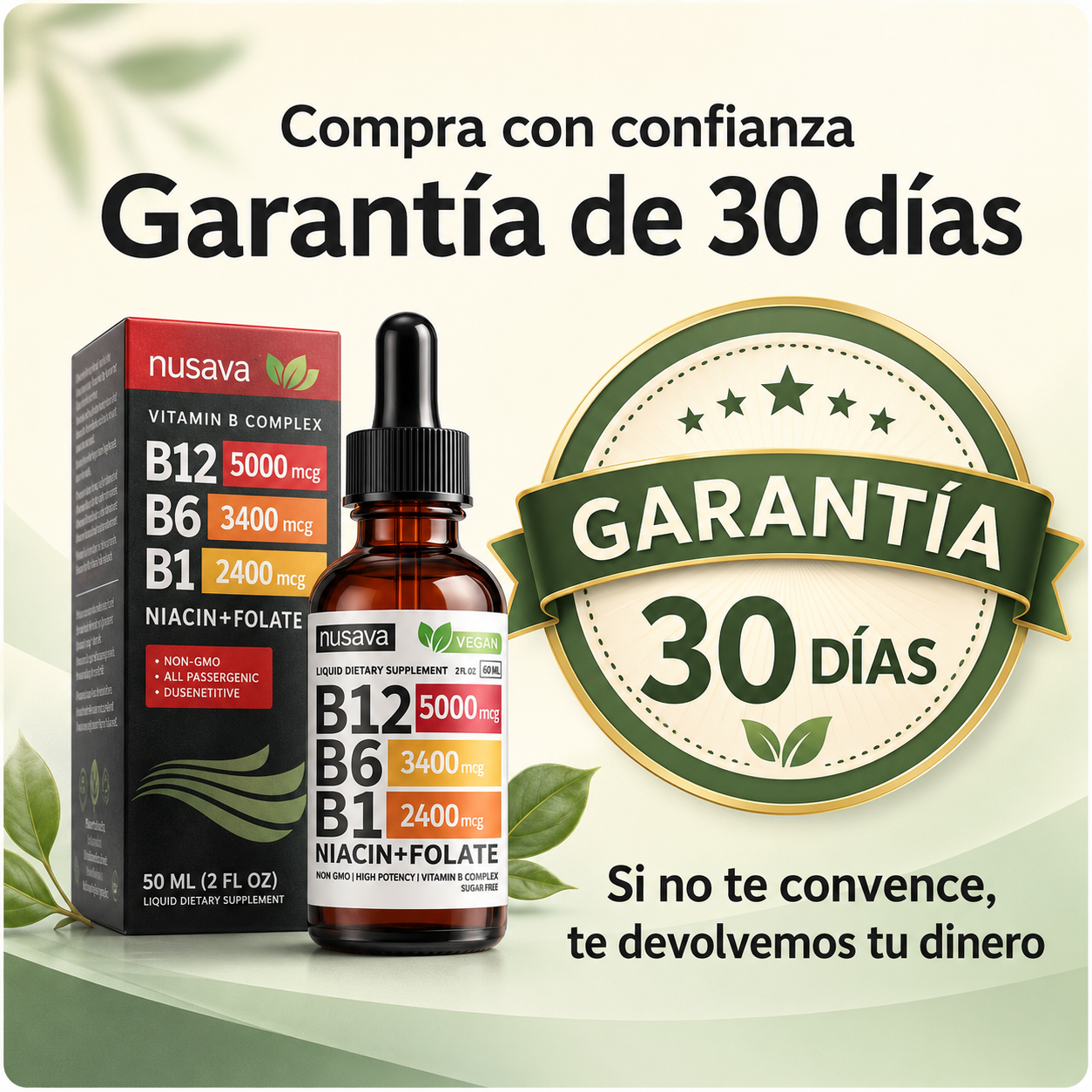 B12 Complex Original | Energía Inmediata y Vitalidad Diaria en Gotas