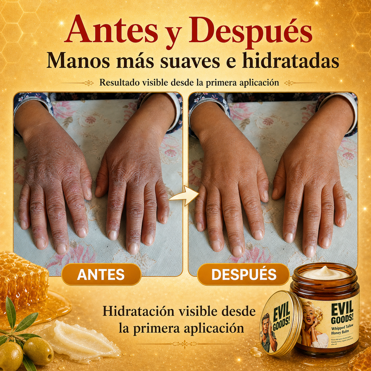 LA CREMA QUE TU PIEL ESTABA ESPERANDO - SIN QUIMICOS, SIN RELLENOS.