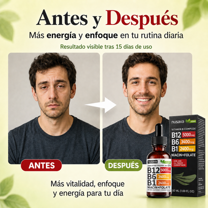 B12 Complex Original | Energía Inmediata y Vitalidad Diaria en Gotas