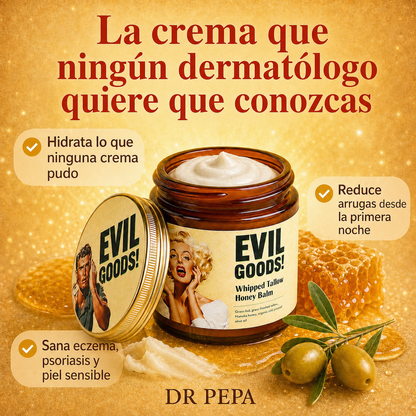 LA CREMA QUE TU PIEL ESTABA ESPERANDO - SIN QUIMICOS, SIN RELLENOS.