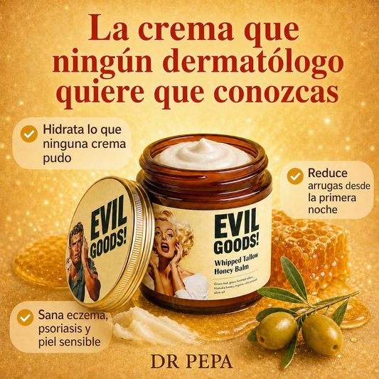 LA CREMA QUE TU PIEL ESTABA ESPERANDO - SIN QUIMICOS, SIN RELLENOS.
