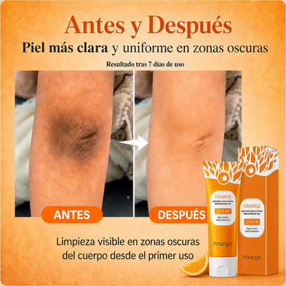 Aclara y suaviza zonas oscuras desde el primer uso