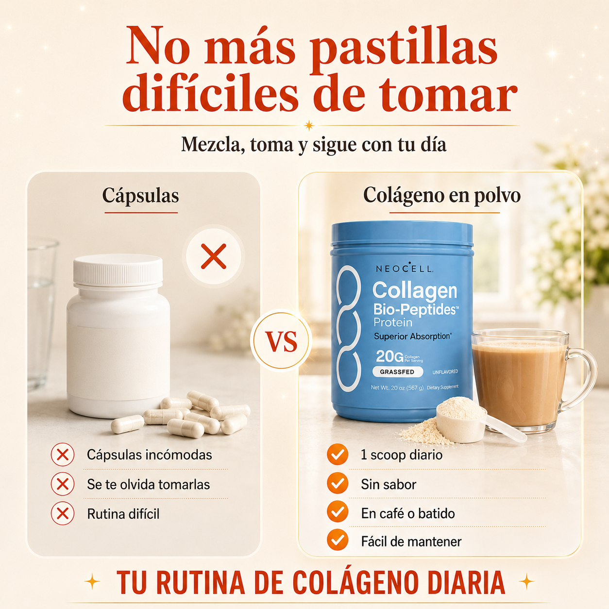Revitaliza tu piel, cabello y uñas desde adentro